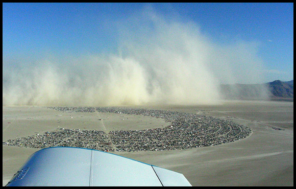 Dust Storm Approaches Dust Storm Approaches